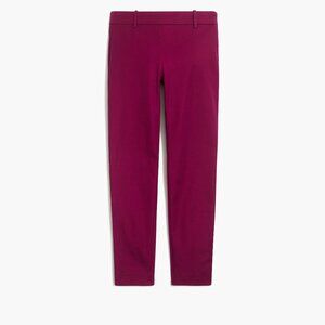 NWT Womens Size 8 8x26 J. Crew Berry Winnie Ankle Pant in Stretch Cotton NEW